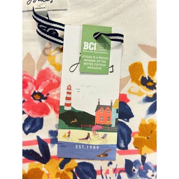 Joules Women's Harbour Print Long Sleeve Jersey Top Size US 22 Plus NWT - Picture 8 of 9